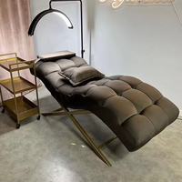 Prix d'usine Guangdong Table de massage par tatouage Lit de luxe moderne pour cils incurvés Lit de beauté pour salon