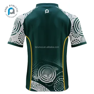 Pure 2024 Wholesale Polyester Custom Tribal Rugby League Jersey Shirt For Men In New Zealand