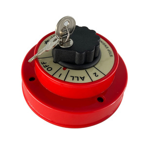 YH-DY-7 Marine <b>battery</b> selection switch, waterproof main switch isolator, used for power cut-off, with key Rotary switch - Product Image 2