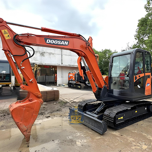 Escavatore Cingolato Usato <span class=keywords><strong>DOOSAN</strong></span> <span class=keywords><strong>DH60</strong></span> Economico Mini Coreano DH 60 6 Tonnellate con Motore Yanmar e Cambio - Product Image 3