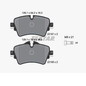 <span class=keywords><strong>Pastiglie</strong></span> Freno per <span class=keywords><strong>BMW</strong></span> <span class=keywords><strong>Serie</strong></span> <span class=keywords><strong>1</strong></span> <span class=keywords><strong>Serie</strong></span> 2 MINI 2218704 - Product Image 2