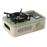 Cuisinière à gaz de pique-nique portable petite cuisinière à gaz pour les aventures en plein air-pour la randonnée Camping RV et voiture brûleur à gaz activités de plein air