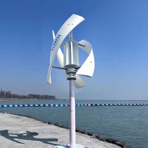 Sistema Fotovoltaico de 1kw, Generadores Eólicos Pequeños para el Hogar, Generador Eólico Vertical - Product Image 1
