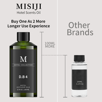 Huile de diffuseur 200 ml Collection Hôtelière Parfum Forêt Givrée Huile Parfumée de Luxe Recharge Antioxydante Pure Longue Durée pour l'Air Intérieur