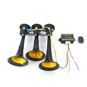 Corne à air musicale 24V 18 chansons avec télécommande, 3 trompettes super puissantes pour camions, poids lourds, bus, véhicules marins - Product Image 5