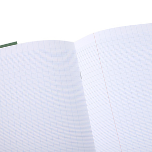 Cahier d'exercices scolaire à lignes Seyès, 17x22cm, 96 pages, reliure piquée à cheval, imprimé sur mesure, fournitures scolaires - Product Image 4