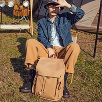 Sacs à dos pour ordinateur portable décontractés de style américain pour hommes et femmes
