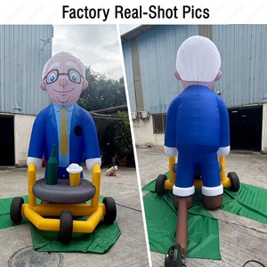 Benutzer definierte aufblasbare Kellner Werbung aufblasbar für Bar Liquor Promotion Events mit personal isiertem Logo und Sonderpreis - Product Image 3