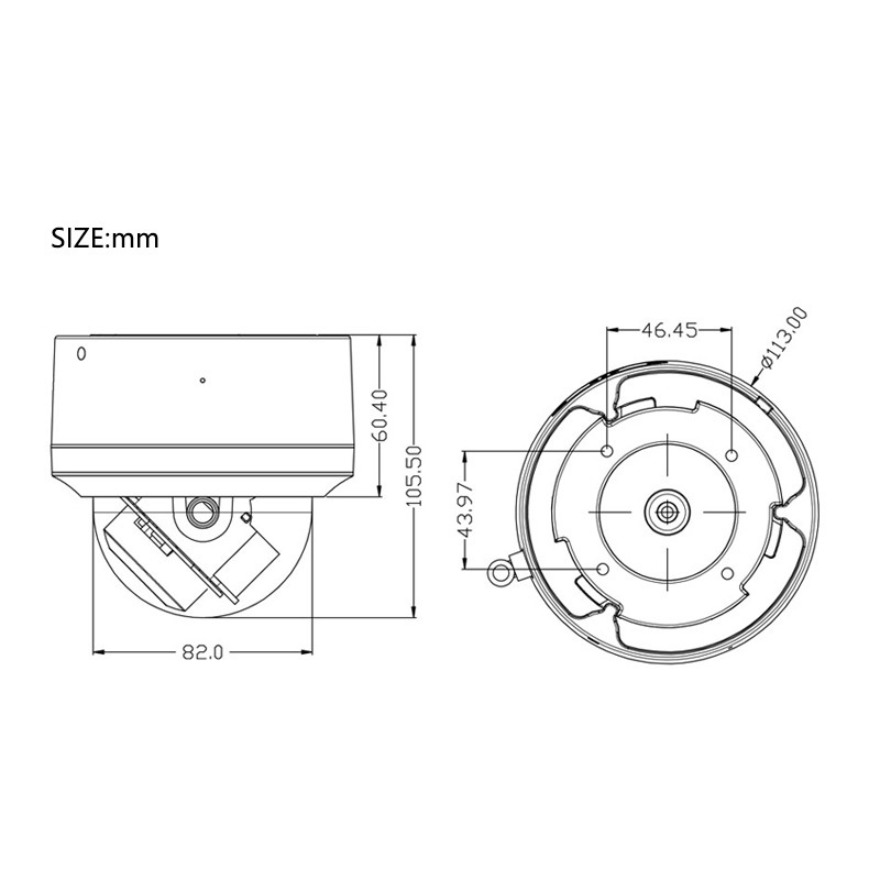 OEM ODM Compatible HIK 8mp PTZ Camera Night Vision POE Indoor Outdoor Waterproof IP66 Cctv Security Ip 4k Ptz Camera · image 5