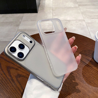 Coque de téléphone souple antichoc ultra-fine en TPU souple pour iPhone 18 17 16 15 14 13 12 Pro Max