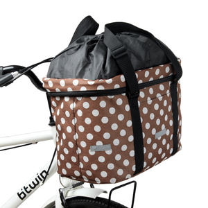 Panier avant multifonctionnel panier de vélo boîtes de panier de vélo sac de vélo étanche sac de vélo - Product Image 6
