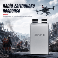 Baterai Lipo Drone Sel Tunggal 36000mah 3.6V Baterai Drone Solid State untuk Drone Tanggap Darurat Uav Quadcopter Pesawat Terbang