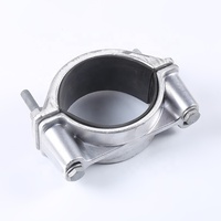 Pince de câble haute tension en aluminium JGW, support de fixation de câble robuste, conception de compression stable, résistant aux vibrations