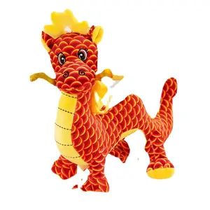 2024 Chinese New Year Decoration Dragon Plush Toy Year of the Dragon China Dragon Plush Doll