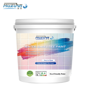 Water-Based Environment-Friendly White <strong>Ceramic</strong> Tile <strong>Paint</strong> for Indoor Use Toilet Bedroom Floors Roller Coating - Product Image 2