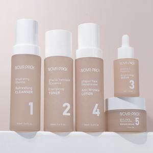 ขวดแก้วสำหรับรองพื้นขวดน้ำสีเบจสีขาวขุ่นขวดแก้วขนาด30มล. ขวดเซรั่มบำรุงผิว - Product Image 5