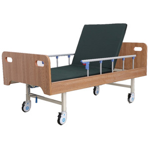 Cama de Hospital Manual Fulinkang con Ajuste de Respaldo de 0-85 Grados para Uso Doméstico y Hospitalario - Product Image 2