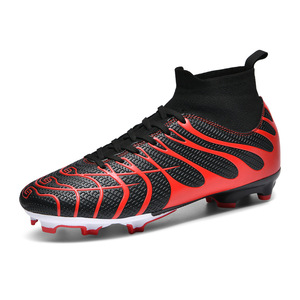 Chaussures de football pour hommes, chaussures d'entraînement à crampons longs, durables et résistantes à l'usure, pour les jeunes sportifs - Product Image 3