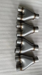 อะแดปเตอร์ท่อไอเสียสแตนเลสแบบ Y-Type 3 ทาง ตัวเชื่อมต่อแบบเชื่อมสำหรับระบบไอเสียรถยนต์ - Product Image 5