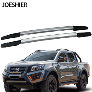 JOESHIER ขายส่ง แร็คหลังคาสำหรับรถยนต์ 4x4 สำหรับบรรทุกสัมภาระ เหมาะสำหรับ Nissan Navara NP300 ราวหลังคา ราวข้าง ทำจากอลูมิเนียมอัลลอย - Product Image 1
