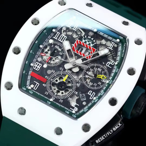 2026 Bestselling 011-FM White Ceramic Automatic Mechanical <b>Watch</b>, Tonneau Hollow <b>Watch</b> with High-Quality Recurring Timing Functi - Product Image 3