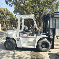 Chariot élévateur d'occasion TCM FD70 de 7 tonnes, moteur d'origine japonaise testé, vente rapide, livraison rapide