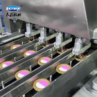 Machine à fabriquer des tartelettes et des biscuits Skywin Small 4 Lanes Jam Chocolate Depositor