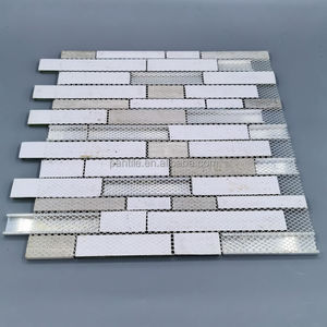 Décoration intérieure : Mosaïque carrée élégante, carreaux de salle de bain, mosaïque murale artistique, motifs de mosaïque pour salon, mosaïque murale en copeaux - Product Image 3