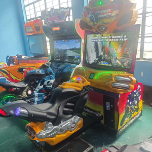Machine de jeu d'arcade à pièces de <span class=keywords><strong>moto</strong></span> FF <span class=keywords><strong>Moto</strong></span> F1 Racing Jeux compétitifs adaptés au centre de jeu intérieur - Product Image 2