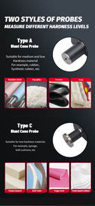 Tester digitale preciso di durezza <span class=keywords><strong>Shore</strong></span> <span class=keywords><strong>LX</strong></span>-A <span class=keywords><strong>LX</strong></span>-<span class=keywords><strong>C</strong></span> prova di durezza misuratore per durometro portatile di durezza - Product Image 5