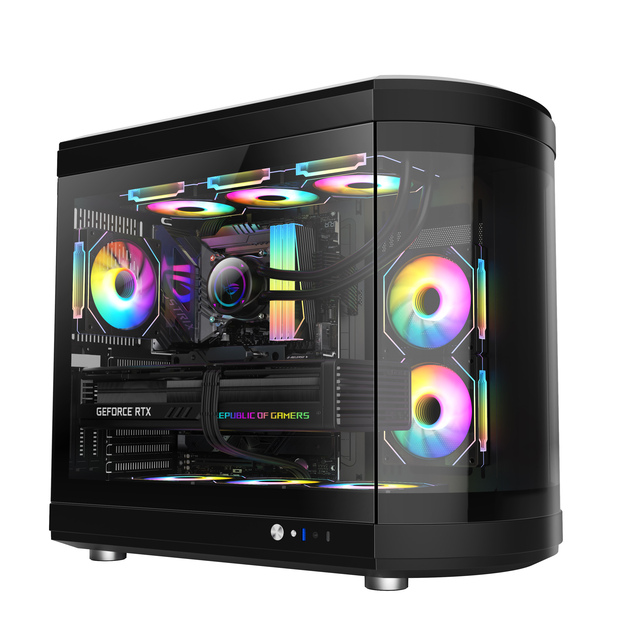 Tempered Glass case Computer Gabinete Pc Gaming OEM Computer case Gaming
