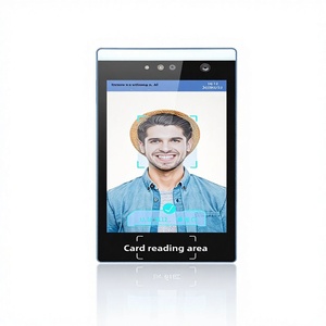 Machine de contrôle d'accès dynamique étanche pour maternelle, affichage tactile 8 pouces, Android 8.1 <span class=keywords><strong>BOZZ</strong></span> OS, déverrouillage à distance NFC pour porte vitrée de bureau - Product Image 1