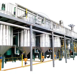 Refinador de óleo de palma, equipamento para maquinaria de refinação de óleo de girassol, refinação de óleo e desodorização