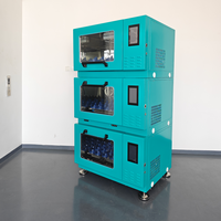 Incubateur à agitateur CO2 WEIAI 4-60 ℃   Incubateur orbital réfrigéré empilable pour la culture de cellules souches CAR-T et la fermentation biopharmaceutique