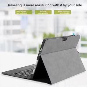 Étui tendance en cuir PU souple pour tablette, étui professionnel pour <span class=keywords><strong>Microsoft</strong></span> <span class=keywords><strong>Surface</strong></span> <span class=keywords><strong>Go</strong></span> 1 2 <span class=keywords><strong>3</strong></span> 4, support de tablette, <span class=keywords><strong>housse</strong></span> de protection - Product Image 4