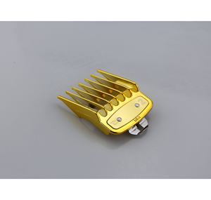 Fábrica personalizado logotipo oro Popular guardia peine 8 tamaños conjunto en bolsa de OPP - Product Image 5