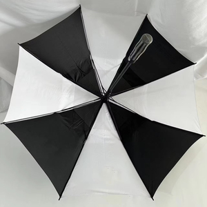 <span class=keywords><strong>Parapluie</strong></span> de golf droit à double auvent de 60 pouces en polyester imprimé <span class=keywords><strong>tempête</strong></span> coupe-vent promotionnel pour hommes - Product Image 2