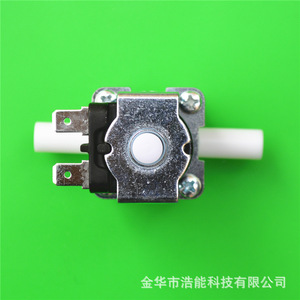 Válvula Solenoide de Tres Vías de Acción Directa, Normalmente Abierta, Sin Presión, de Conexión Rápida, para Dispensador de Agua/Purificador de Agua - Product Image 4