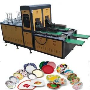 중국 최고의 종이 접시 만드는 기계 제조 업체, JBZ-500 최고 속도 유압 종이 접시/접시 성형 기계 작은 가격