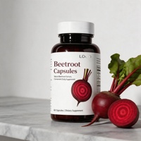 Premium bietenextract capsules vegan, non-GMO OEM private label bieten capsules
