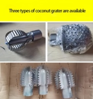 Râpe à noix de coco en acier inoxydable de haute qualité Machine à broyer la viande de noix de coco