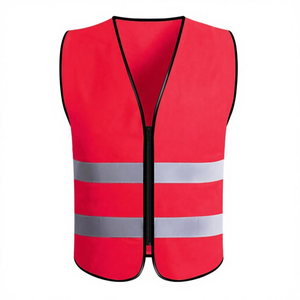 אפוד בטיחות זוהר באיכות גבוהה QIAOSAFETY מידות <span class=keywords><strong>S</strong></span>-3XL, דרגת נראות גבוהה לפעילות בחוץ בלילה, תקן ANSI <span class=keywords><strong>Class</strong></span> 2, עם אפשרות להתאמה אישית של לוגו, לבטיחות בבנייה. - Product Image 3