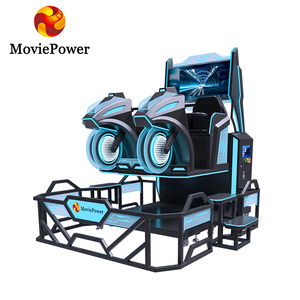 VR-Fabrik Virtuelle Realität Achterbahn-<span class=keywords><strong>Simulator</strong></span> 9D Bewegungstheater Arcade-Spielgerät Flugsimulator Schule Metall - Product Image 1