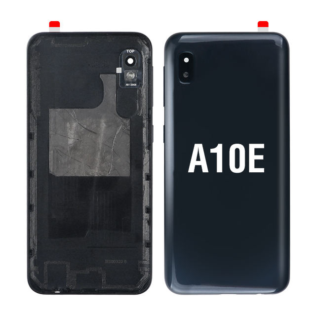 Oem Curved Back Cover for Samsung Galaxy A10e with Camera Lens +Tape Cover Rear Door Housing Back Replacement