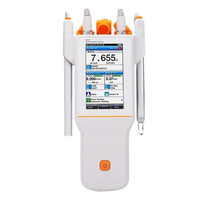 M510T prodotti per test dell'acqua di laboratorio pH conducibilità ORP analisi di ossigeno disciolto Tester multiparametro di qualità dell'acqua