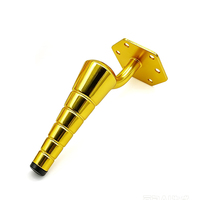 Pieds de support décoratifs modernes en métal pour meubles, installation facile pour meuble TV, lit, canapé, table basse, armoire