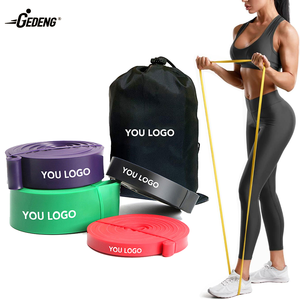 GEDENG Vente en gros de bandes d'exercice personnalisées à boucles élastiques longues de 208cm pour ensemble de fitness Bandes de résistance - Product Image 1