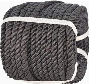 Carrete <span class=keywords><strong>de</strong></span> cuerda plana <span class=keywords><strong>de</strong></span> grado marino para líneas <span class=keywords><strong>de</strong></span> anclaje y <span class=keywords><strong>amarre</strong></span> <span class=keywords><strong>Tipos</strong></span> <span class=keywords><strong>de</strong></span> cuerdas <span class=keywords><strong>de</strong></span> <span class=keywords><strong>amarre</strong></span> trenzadas dobles Negro Blanco - Product Image 4