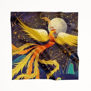 Pañuelos de Seda para Mujer, Pañuelo de Seda Suave para la Cabeza, Pañuelo de Seda Personalizado a Medida con Bordes Enrollados a Mano, Perfecto para Accesorios de Novia - Product Image 1