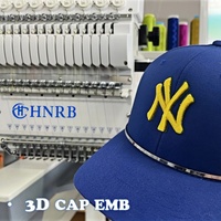 Machine à broder plate à tête unique de haute qualité Nouvelle condition Casquettes numériques et machine à broder informatisée pour T-shirt